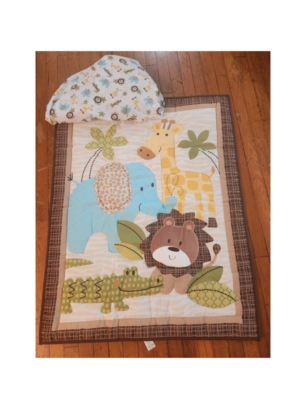 Wowelife Safari Crib Bedding Set